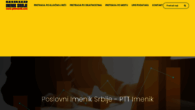What Pttimenik.com website looked like in 2023 (1 year ago)