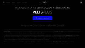 What Pelisplus4k.com website looked like in 2023 (1 year ago)
