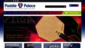 What Paddlepalace.com website looked like in 2023 (1 year ago)