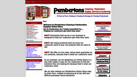 What Pembertonstore.com website looked like in 2023 (1 year ago)