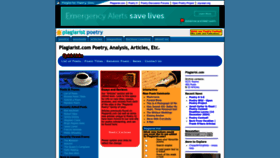 What Plagiarist.com website looked like in 2023 (1 year ago)