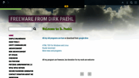 What Paehl.de website looked like in 2023 (1 year ago)