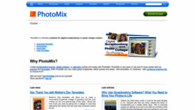What Photomix.com website looked like in 2023 (1 year ago)