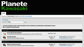What Planete-kawasaki.com website looked like in 2023 (1 year ago)