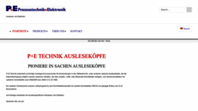 What Petechnik.com website looked like in 2023 (1 year ago)