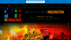 What Paff.org website looked like in 2023 (1 year ago)