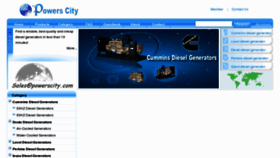 What Powerscity.com website looked like in 2011 (12 years ago)