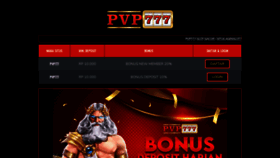 What Pvp77.org website looked like in 2023 (1 year ago)