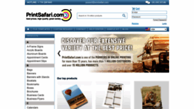 What Printsafari.com website looked like in 2023 (1 year ago)