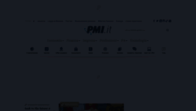 What Pmi.it website looked like in 2023 (1 year ago)