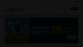 What Paulus.com.br website looked like in 2023 (1 year ago)