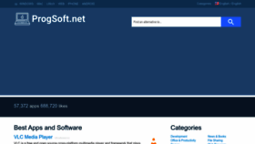 What Progsoft.net website looked like in 2023 (2 years ago)