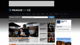 What Pragueout.cz website looked like in 2023 (1 year ago)