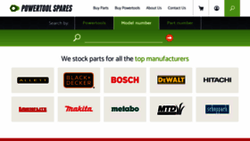 What Powertoolspares.com website looked like in 2023 (1 year ago)