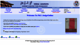 What Poj.org website looked like in 2023 (1 year ago)
