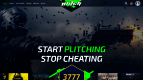 What Plitch.com website looked like in 2023 (2 years ago)