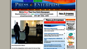 What Pressenterpriseonline.com website looked like in 2023 (1 year ago)