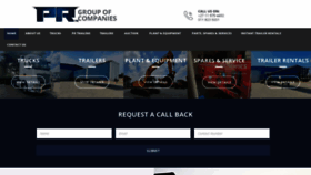 What Pomonatrucks.co.za website looked like in 2023 (1 year ago)