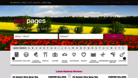 What Pinkpages.com.au website looked like in 2023 (1 year ago)