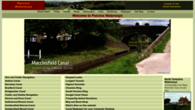 What Penninewaterways.co.uk website looked like in 2023 (2 years ago)