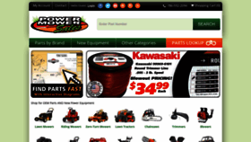 What Powermowersales.com website looked like in 2023 (1 year ago)