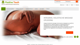 What Positivetouch.nl website looked like in 2023 (2 years ago)