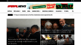 What Perfilnews.com.br website looked like in 2023 (1 year ago)