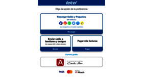 What Padnet.telcel.com website looked like in 2023 (1 year ago)