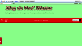 What Profwarles.blogspot.com.br website looked like in 2023 (1 year ago)