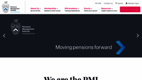 What Pensions-pmi.org.uk website looked like in 2023 (1 year ago)