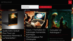What Passion-astrologue.com website looked like in 2023 (1 year ago)