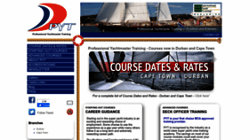 What Pyt.co.za website looked like in 2023 (1 year ago)
