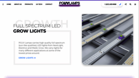 What Pguvlamps.com website looked like in 2023 (1 year ago)