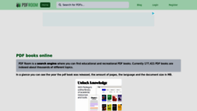What Pdfroom.com website looked like in 2023 (3 years ago)