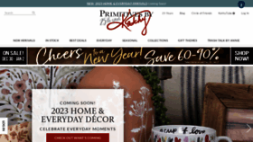 What Primitivesbykathy.com website looked like in 2023 (1 year ago)