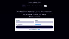 What Promospanel.com website looked like in 2023 (1 year ago)