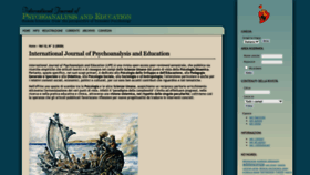 What Psychoedu.org website looked like in 2023 (1 year ago)