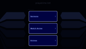 What Prayanime.net website looked like in 2023 (1 year ago)