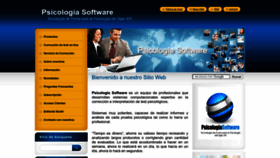 What Psicologia-software.com website looked like in 2023 (1 year ago)