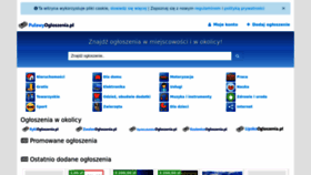 What Pulawyogloszenia.pl website looked like in 2023 (1 year ago)