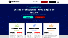 What Paraescolar.pt website looked like in 2023 (1 year ago)