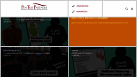 What Pentestpartners.com website looked like in 2023 (1 year ago)