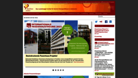 What Passiv.de website looked like in 2023 (1 year ago)