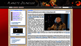 What Planete-jeunesse.com website looked like in 2023 (1 year ago)