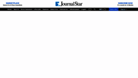 What Pjstar.com website looked like in 2023 (1 year ago)