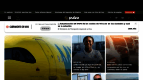 What Pulzo.com website looked like in 2023 (1 year ago)