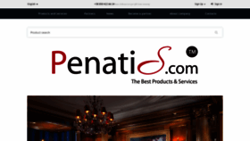 What Penatis.com website looked like in 2023 (1 year ago)