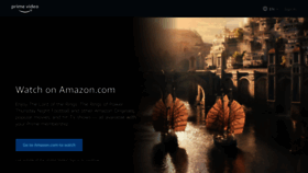 What Primevideo.com website looked like in 2023 (1 year ago)