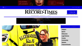 What Pcrecordtimes.com website looked like in 2023 (1 year ago)