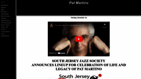 What Patmartino.com website looked like in 2023 (1 year ago)